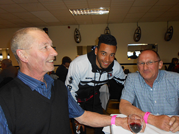 Nathan Arnold took time out to speak to the Chairman and the Dean.