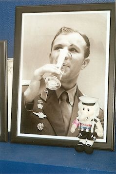Mattie, the Sole guest of Soviet Legend Yuri Gagarin.