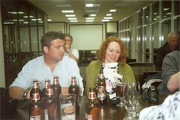 Mattie with codling Sean ORourke & Liz Vater.