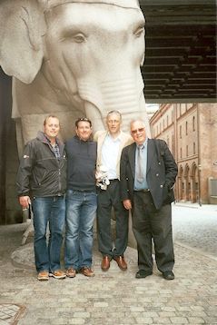 Mattie with his negotiating bream.