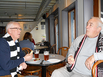 The President's pre-match briefing was so awe-inspiring that Brian was left	speechless.