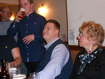 Carl looks anxious to meet the Mayoress