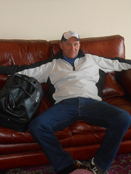 Steve in deep thought, proclaims himself a Mariner.