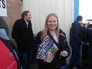 Becky was entrusted with the Chairman's and Ray the Fish's Programmes and with/without help from her father, succeeded admirably.