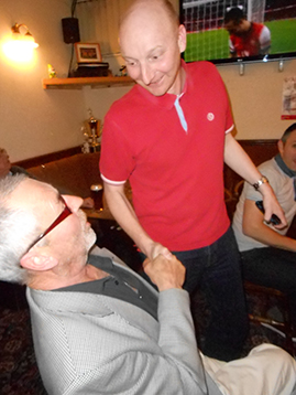 John thanked the Chairman for all his efforts and inspirational leadership.