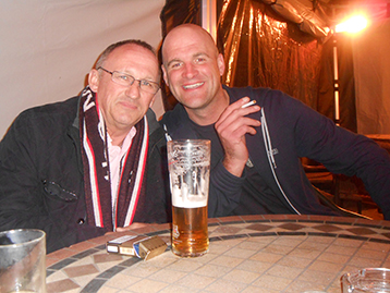 Kieron Presc thanked the Histon Mariners for their support of GTFC at a time when he is less than able to. All agreed come what may the Mighty Mariners must prevail.