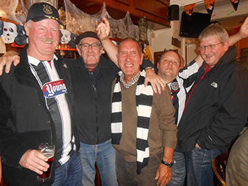 David Superstud 69, Mark Bamber (Cleethorpes) Recruitment Officer Bob (W. Mids), Tom Richard(Cleethorpes) & Peter (Copenhagen).