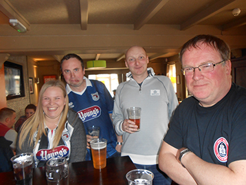 Gareth in particular looks anxious (though Becky appears playful....?) Imperial John looks relaxed, his Lordship thoughtful.