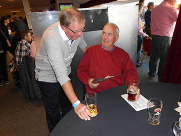 At the same time Ray the Fish reported into the President on his Youth Development Programme.