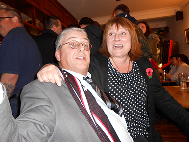 The Innkeeper looks equally enthralled.