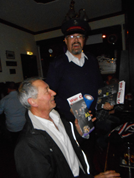 Eventually professional support arrived from Andy of the Salvation Army.