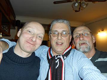 John, The Innkeeper & Histon Exile Andy are obviously at one after another great result.