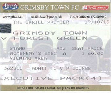 Grimsby Town v Forest Green