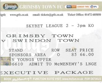 GTFC Ticket