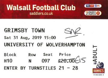 GTFC Ticket