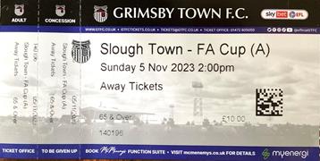 Slough Town v GTFC Ticket